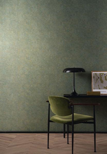 Weiße Designertapete Soroa von Casamance