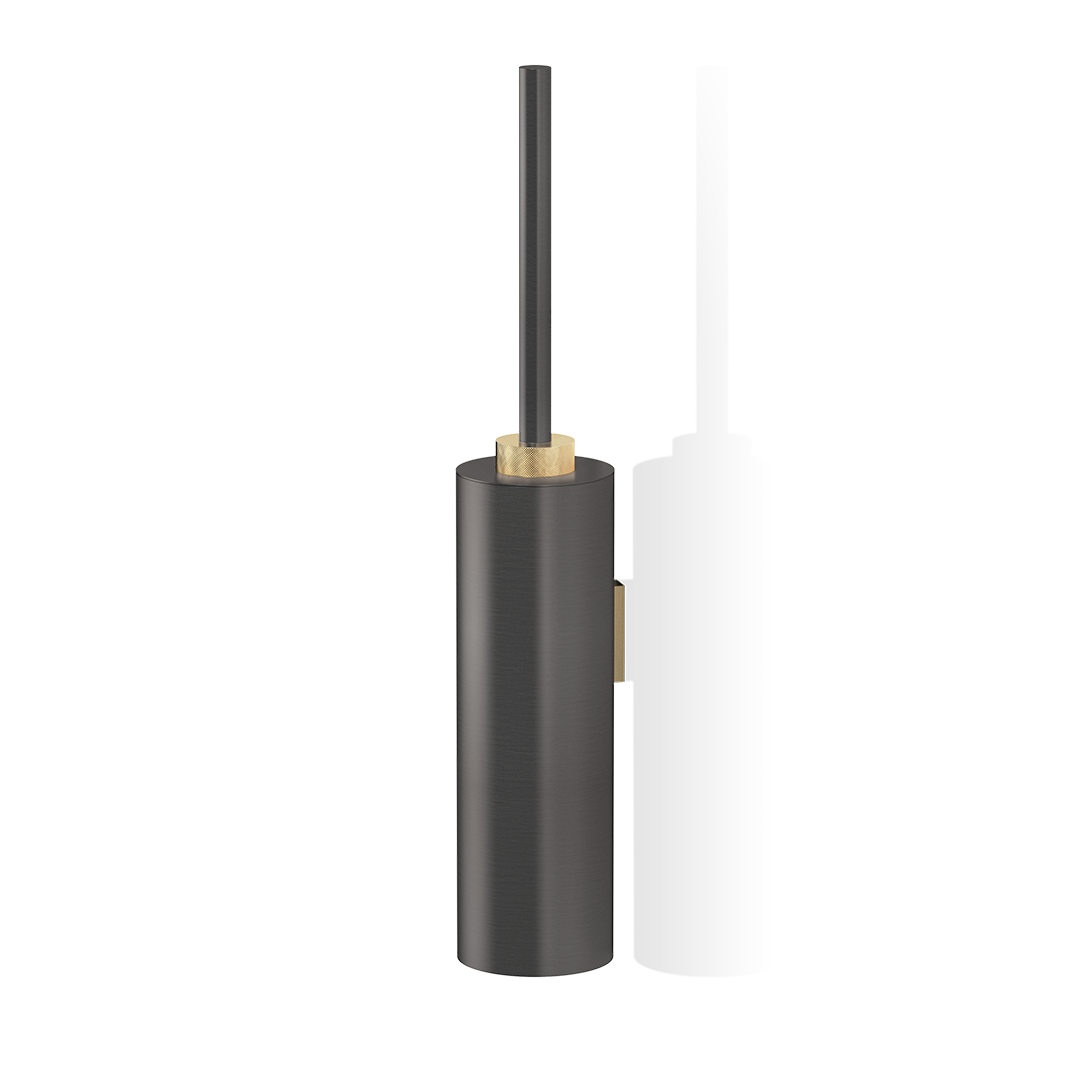 Decor Walther CLUB WBG Wand WC Bürstengarnitur – Dark Metal Matt / Gold matt 24 Karat – Art. 0855267