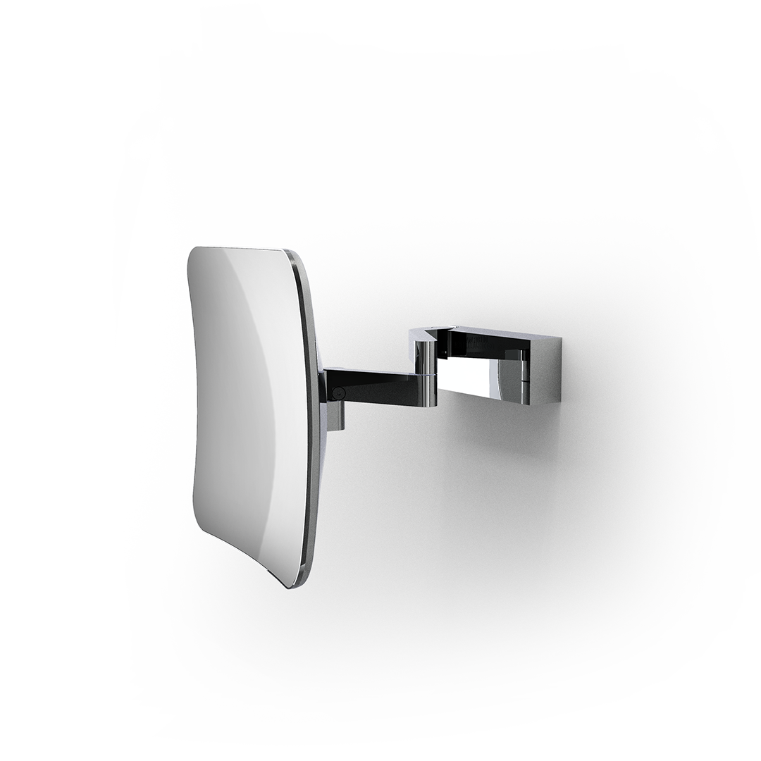 Decor Walther VISION S UNLIT 5X Wandkosmetikspiegel – Chrom - 5-fache Vergrößerung – Art. 0126600