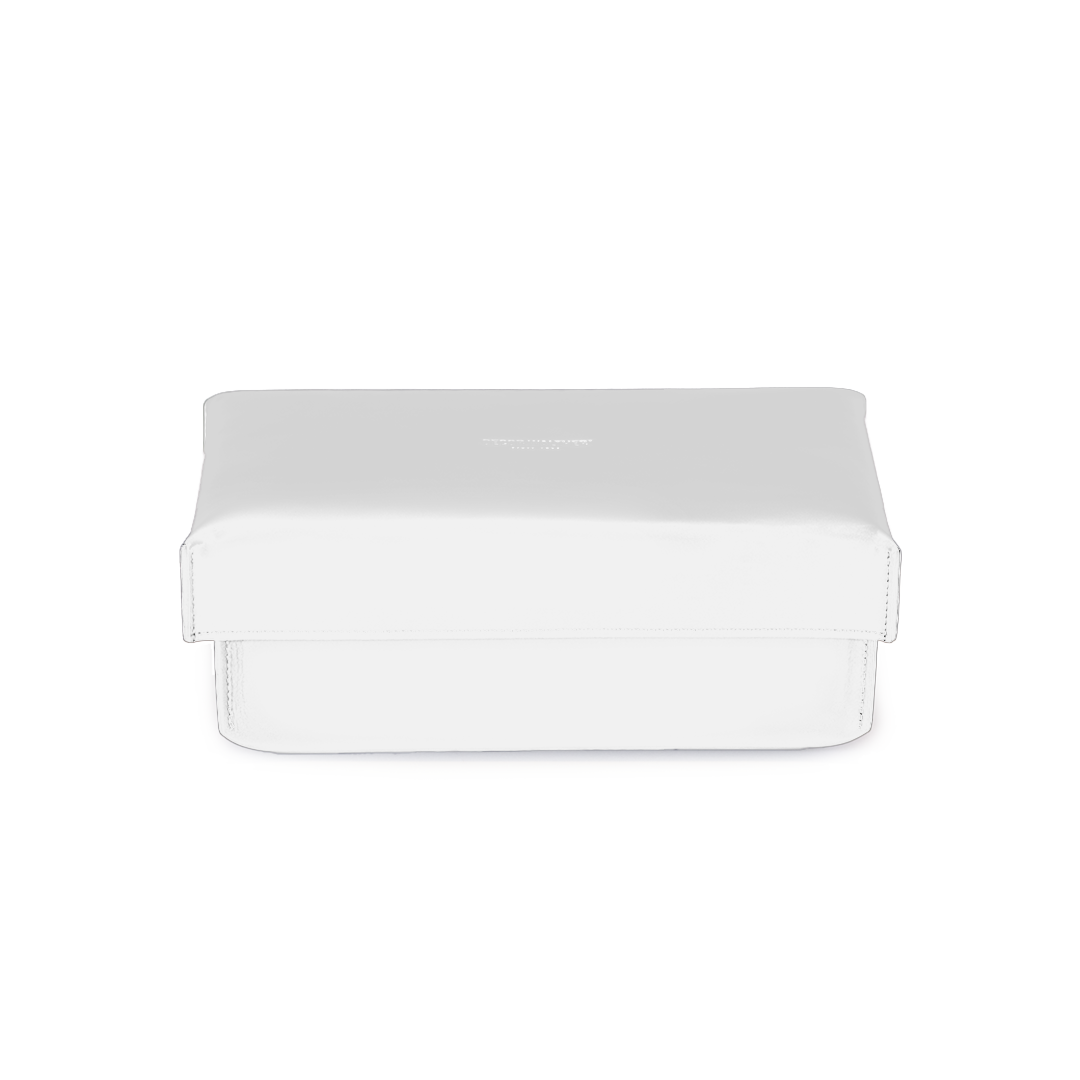Decor Walther NAPPA DUO Dual use box (UTB+TAB) – Nappa Echtleder schneeweiß – Art. 0941650