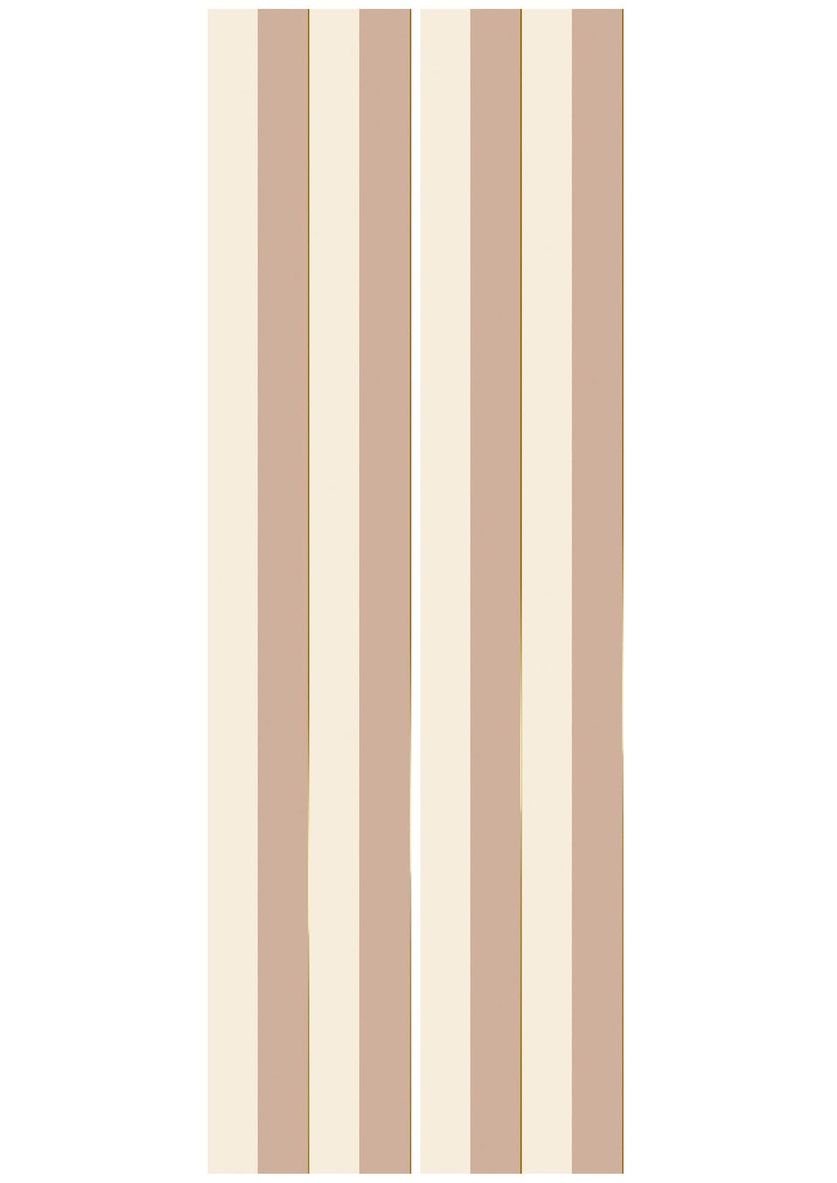 KEK Amsterdam Vliestapete Gold Stripes Beige/Nude/Gold – Bahnen- und Motivansicht