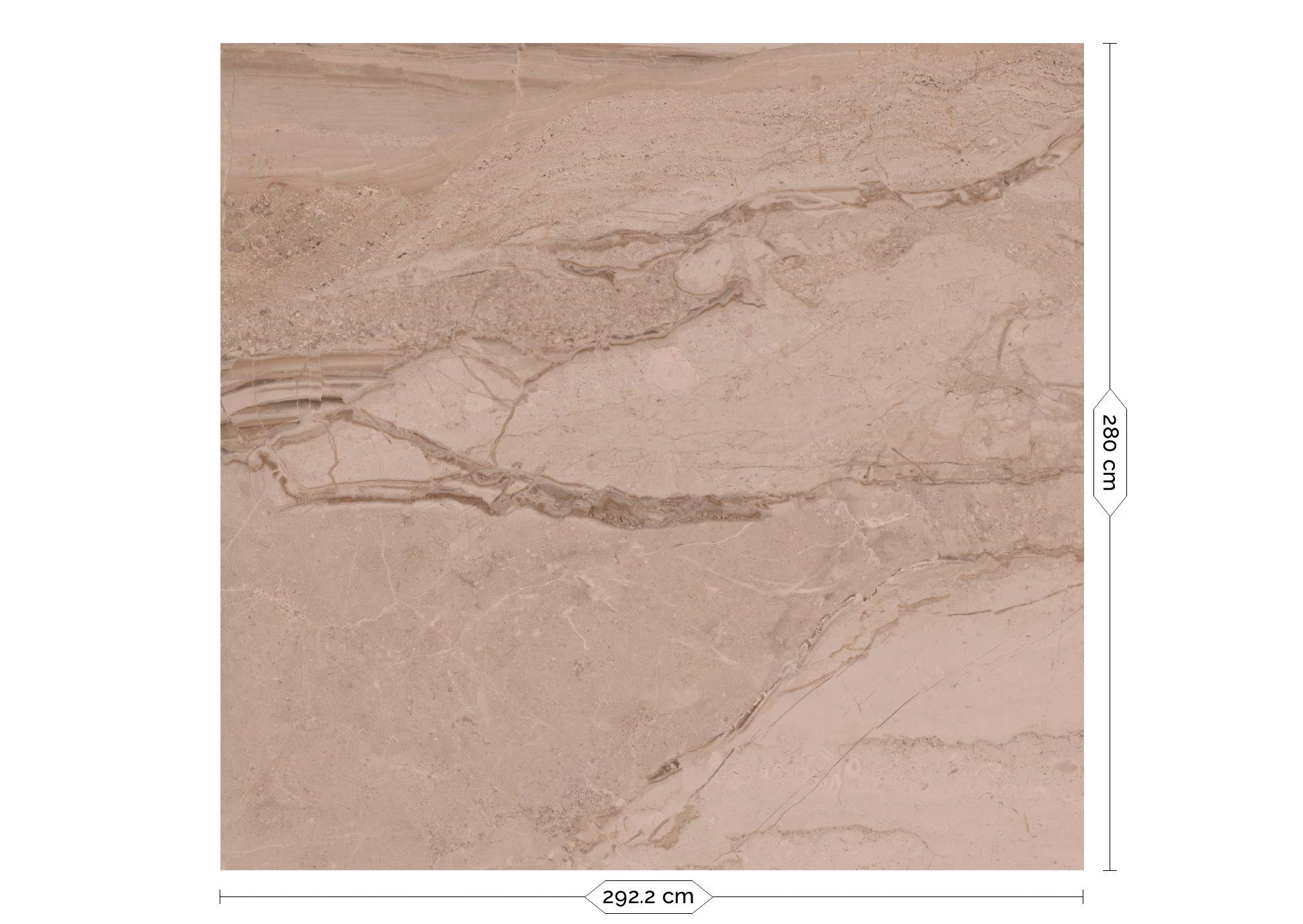 KEK Amsterdam - Fototapete Marble Rosa-Tapeten-KEK Amsterdam-6 Bahnen 292.2 x 280 cm-TOJU Interior