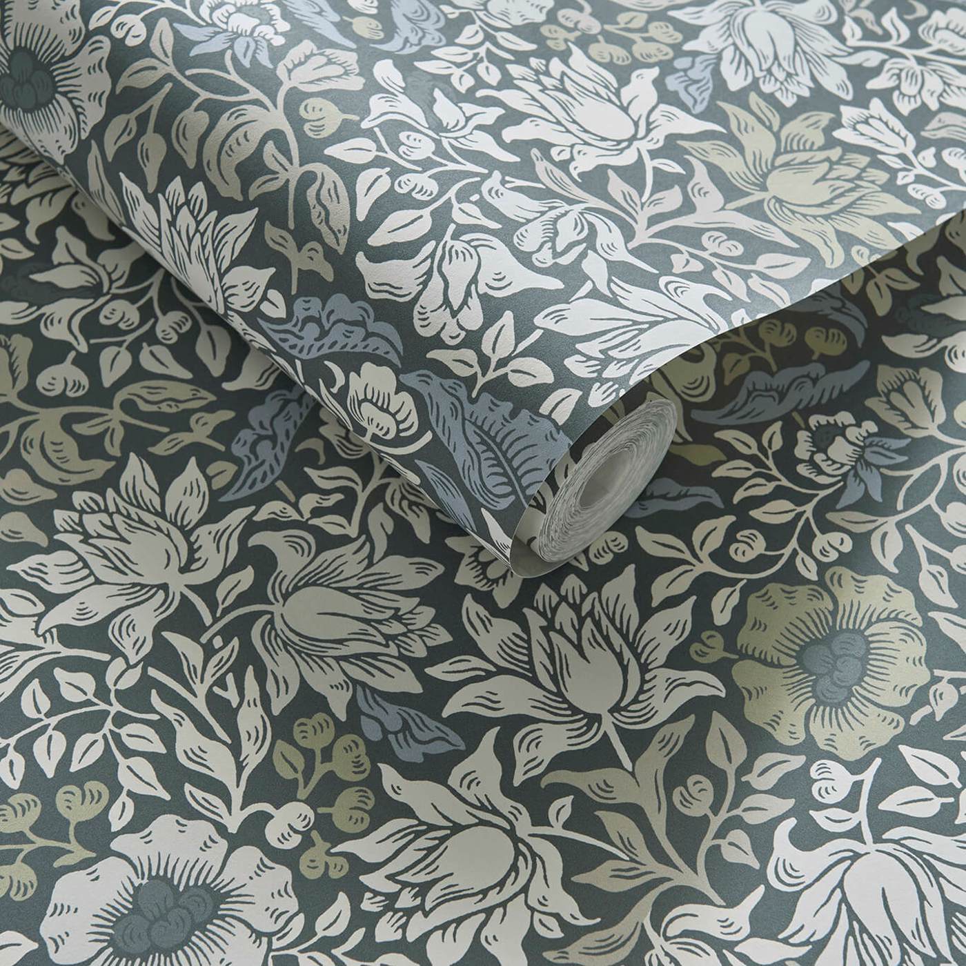 Morris & Co - Tapete Mallow-Tapeten-Morris & Co-TOJU Interior