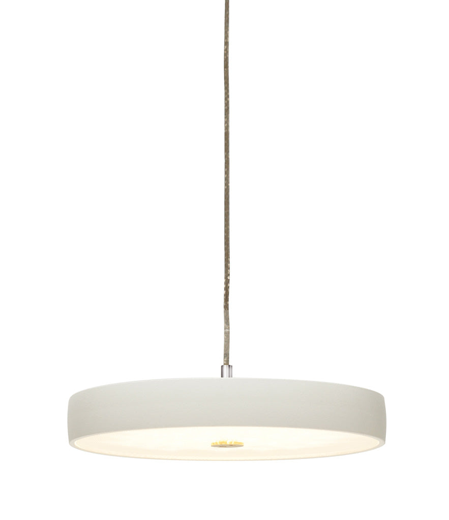 Oligo - Pendelleuchte Decent 1-flammig-Pendelleuchte-Oligo-Farbe Baldachin Aluminium Weiß matt | Farbe Kopf Aluminium Weiß matt-1-flammig-G42-885-11-21-TOJU Interior