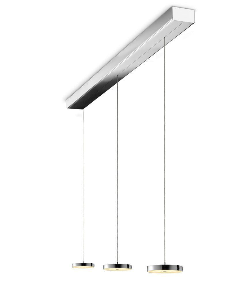 Oligo - Pendelleuchte Decent 1-flammig-Pendelleuchte-Oligo-Farbe Baldachin Chrom | Farbe Kopf Chrom-3-flammig-G42-885-31-05-TOJU Interior