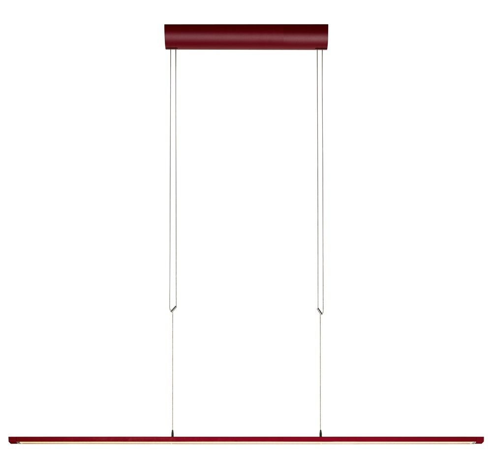 Oligo - Pendelleuchte Lisgo Sky straight Max-Pendelleuchte-Oligo-Rot matt-T42-887-20-25-TOJU Interior