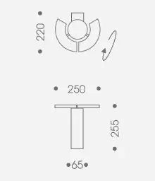 Oligo - Wandleuchte Trinity-Wandleuchte-Oligo--TOJU Interior