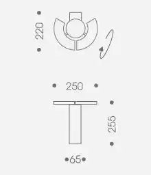 Oligo - Wandleuchte Trinity-Wandleuchte-Oligo--TOJU Interior