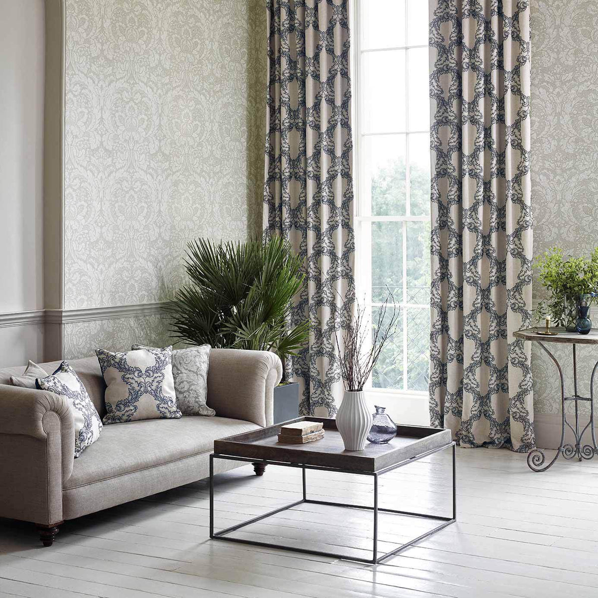 Sanderson - Tapete Courtney-Tapeten-Sanderson--Toju Interior