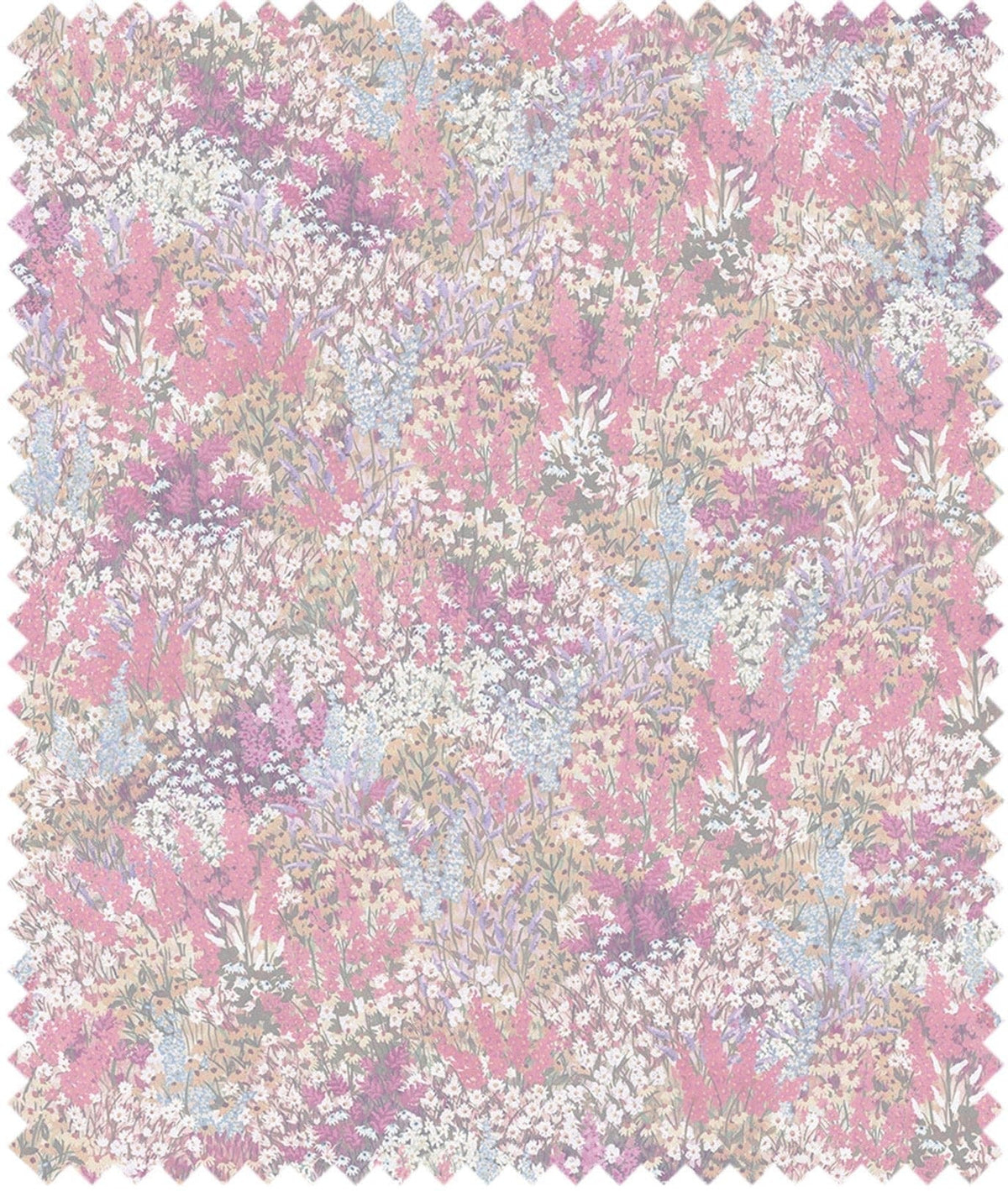 Cole & Son – Stoff Petite Fleur Linen Union – F121/1002 – Cerise & Eau de Nil