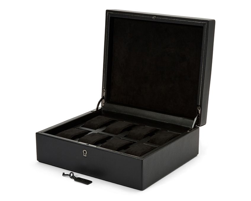 Wolf - Uhrenbox British Racing für 8 Uhren black-Uhrenbox-Wolf 1834-TOJU Interior