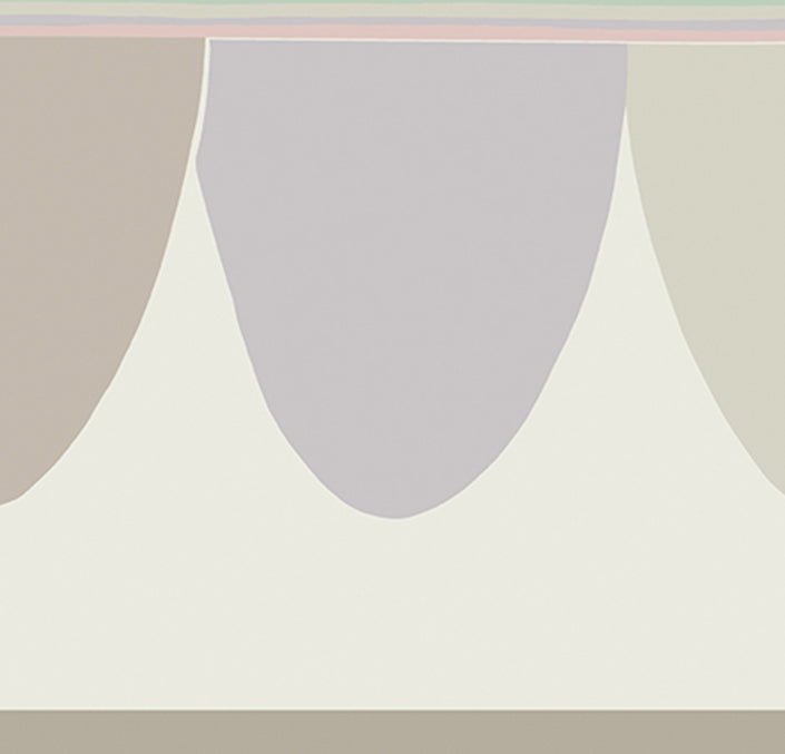 Cole & Son Scaramouche Pastels, Powder Blue, Seafoam & Blush on Parchment 103/8027 – Muster