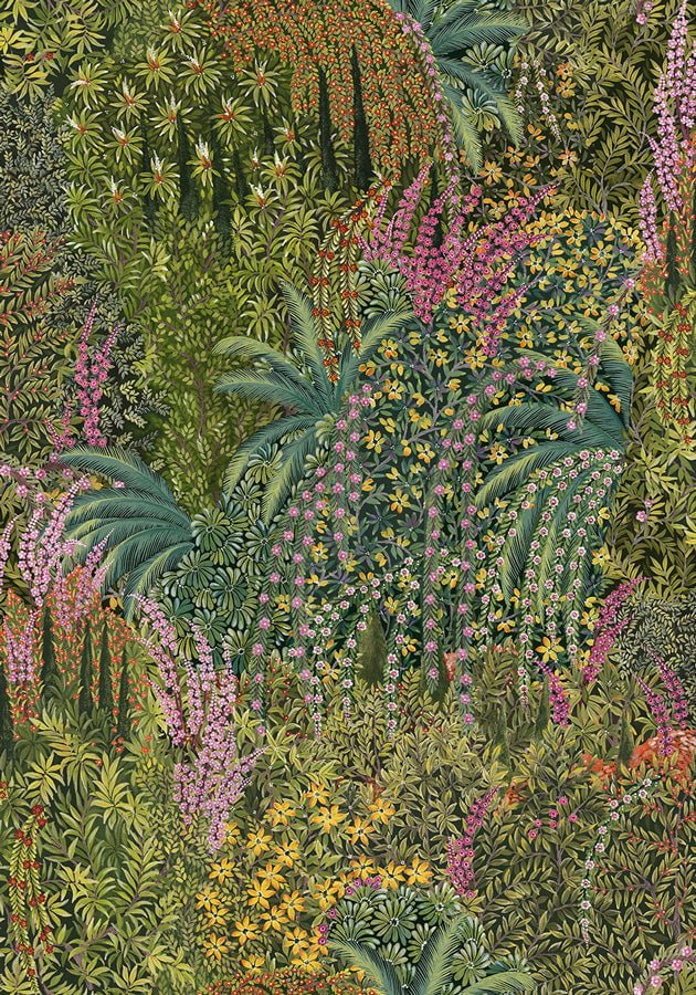 Cole & Son Cascade Leaf Green 120/5014 – Muster