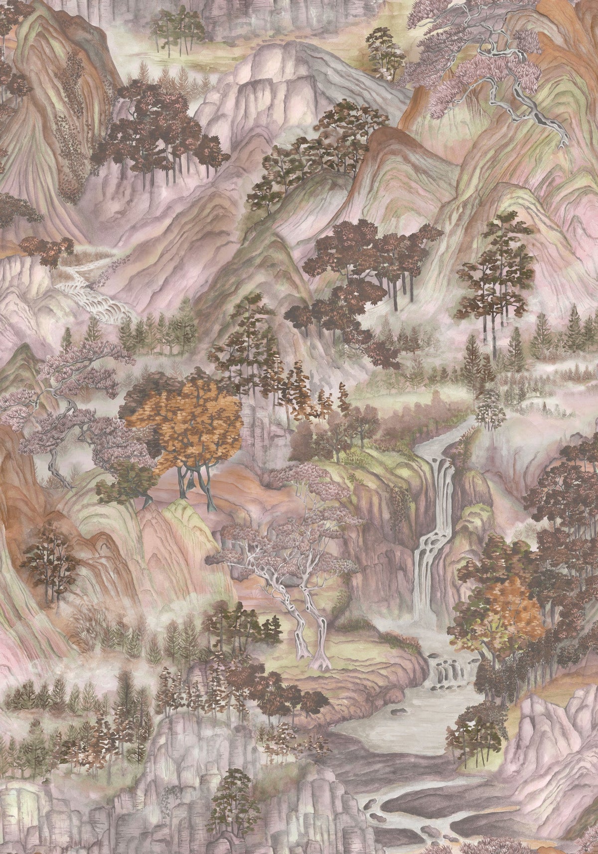 Cole & Son Mountainscape – Autumnal (126/11042), Musteransicht