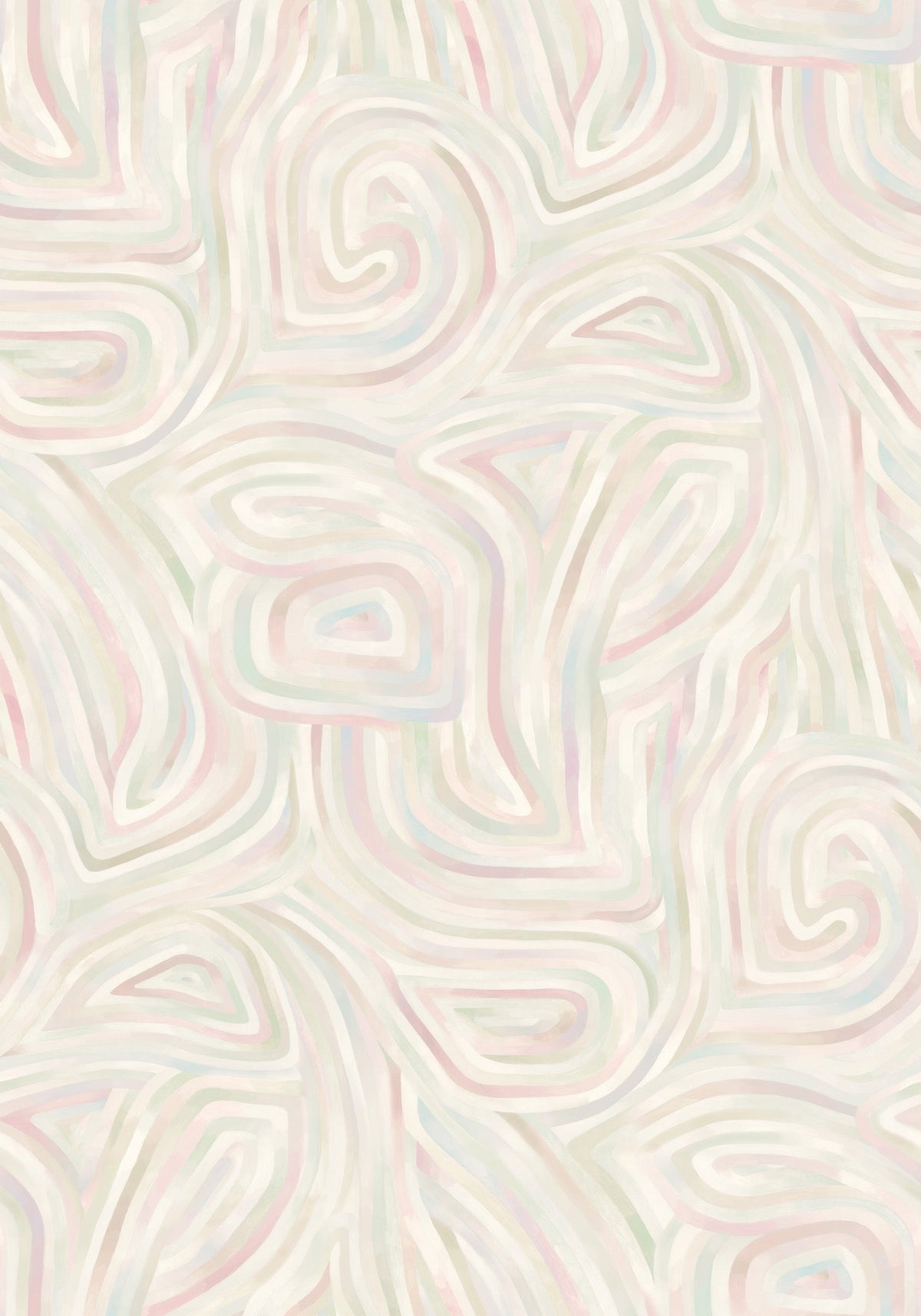 Cole & Son Kawakubo Apple White & Rose 126/4009 – Muster