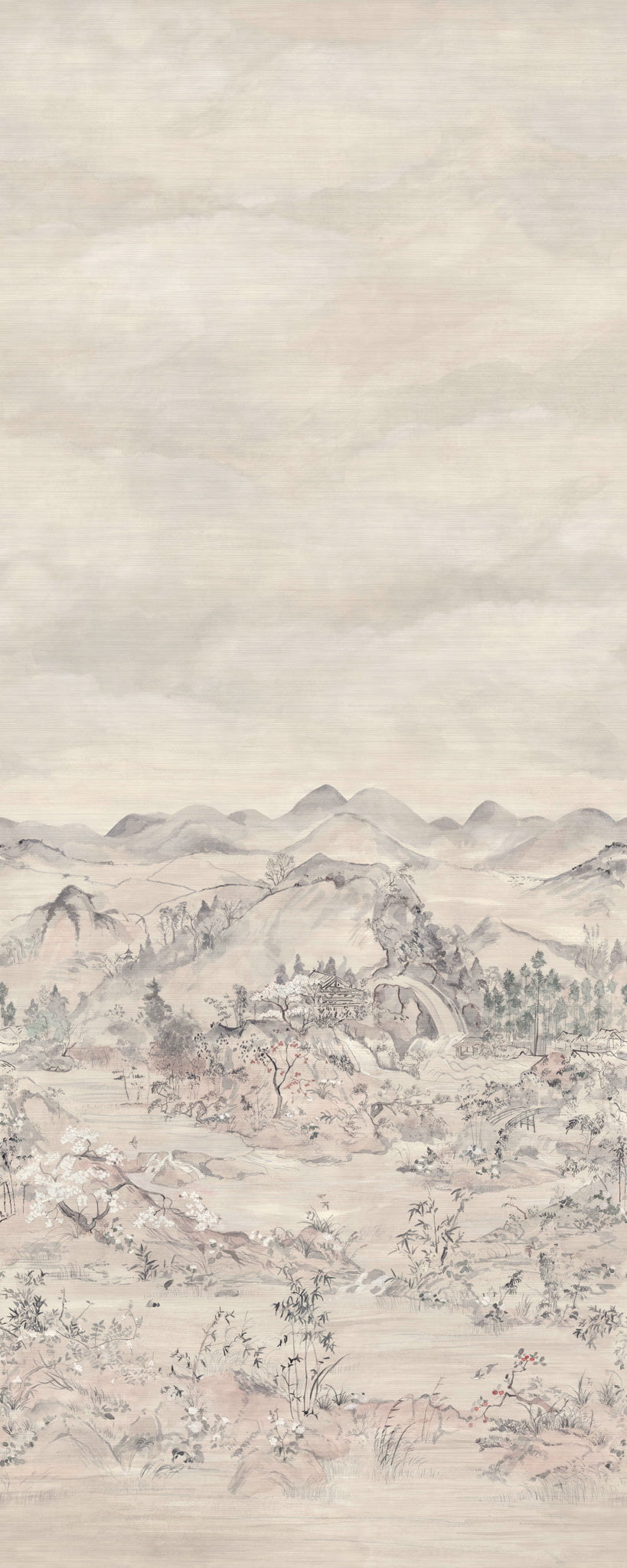 Cole & Son Japanese Chinoiserie – Pearlescent (126/5017), Musteransicht