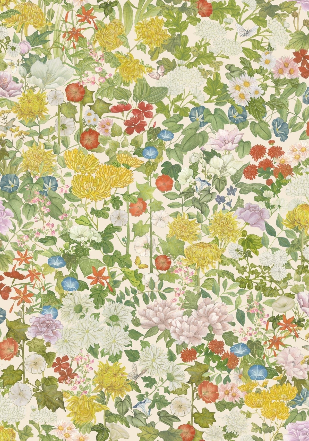 Cole & Son Flora Province – Neutral (126/8030), Musteransicht