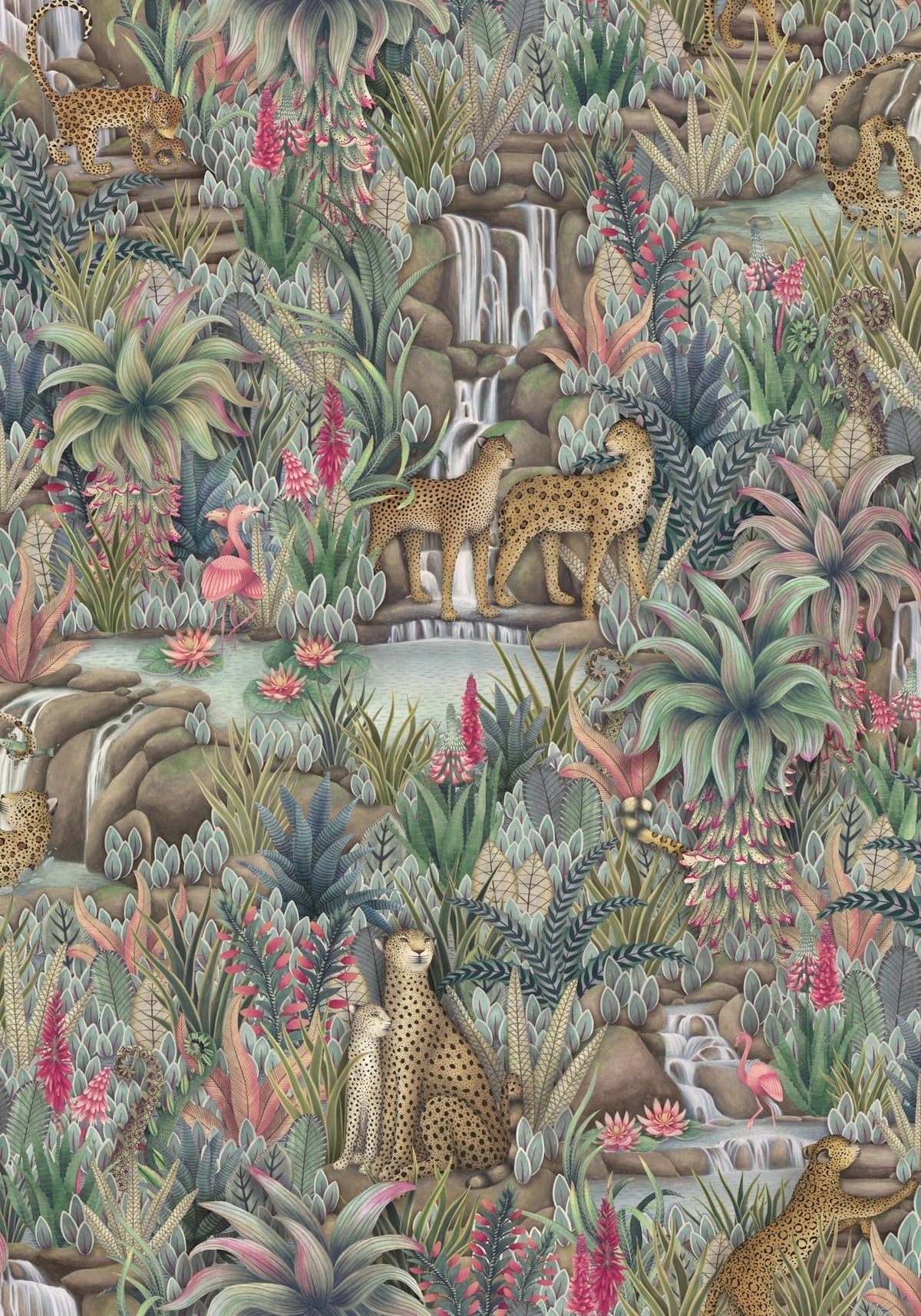 Cole & Son Injisuthi Viridian 129/9047 – Muster