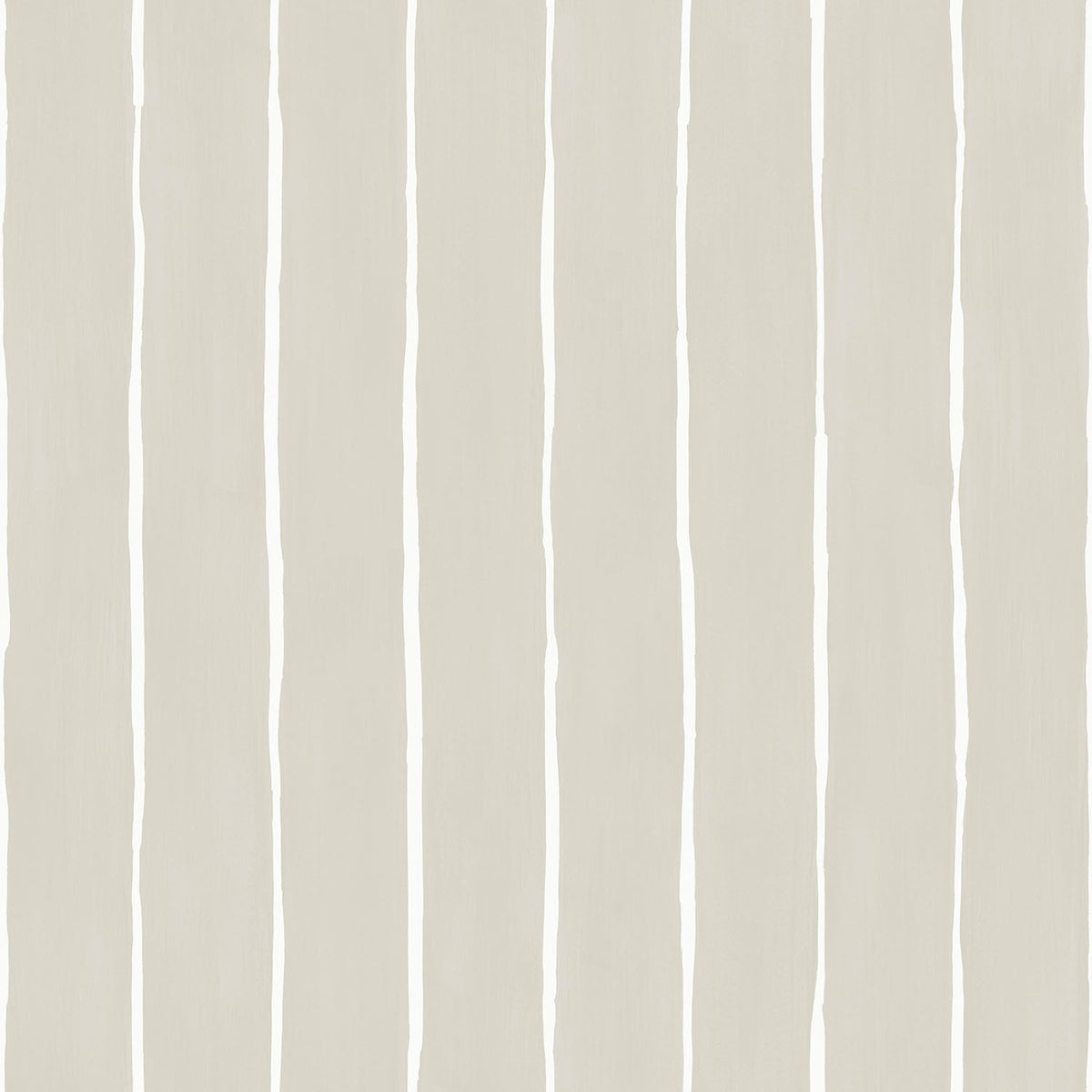 Cole & Son Marquee Stripe Tapete – Stone (110/2011), Musteransicht