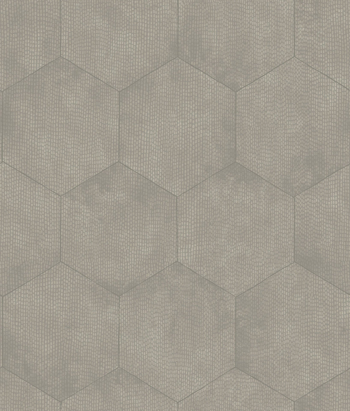Cole & Son Mineral – Metallic Silver on Grey (107/6030)