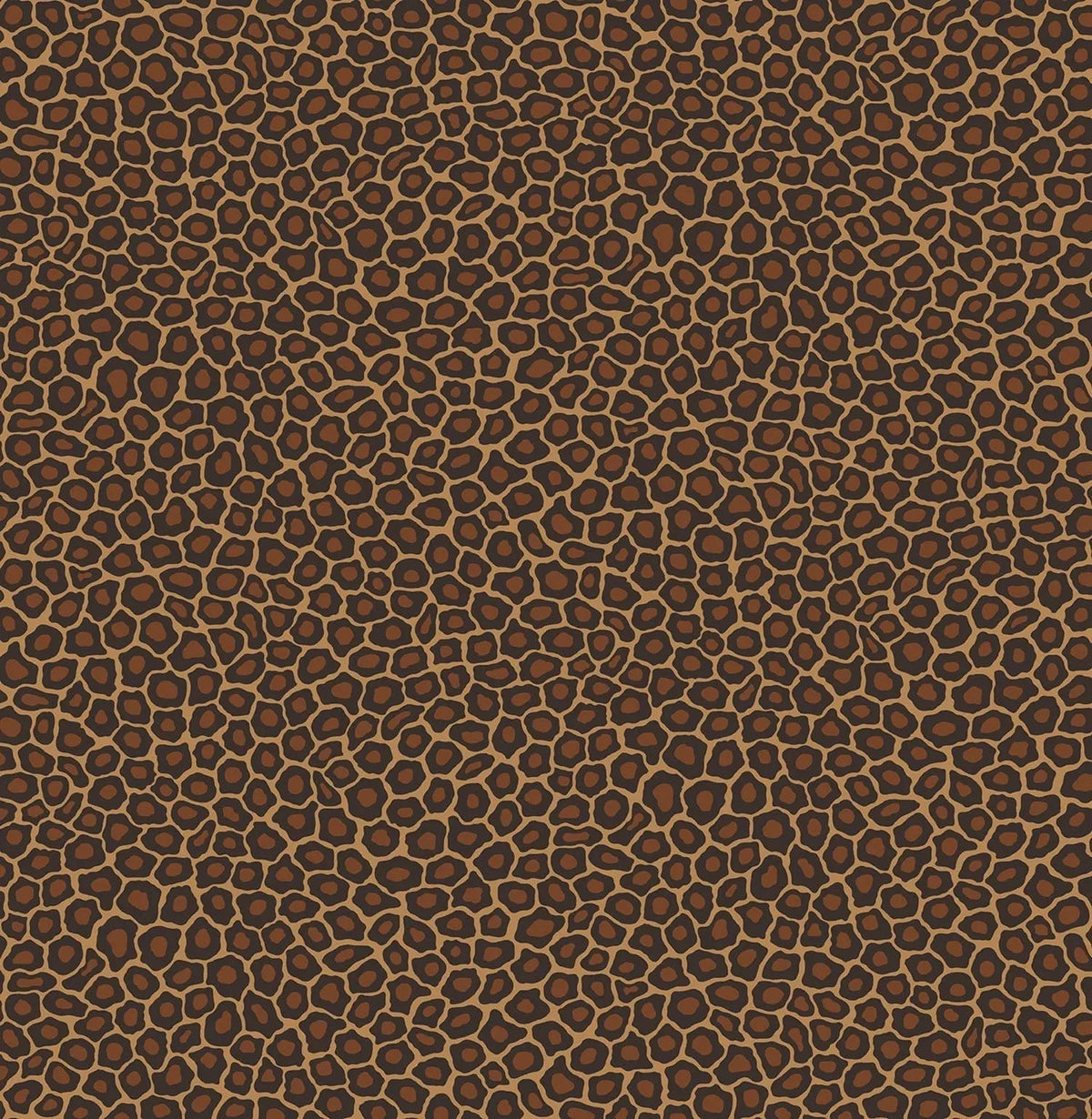 Cole & Son Senzo Spot – Charcoal & Ginger (109/6028)