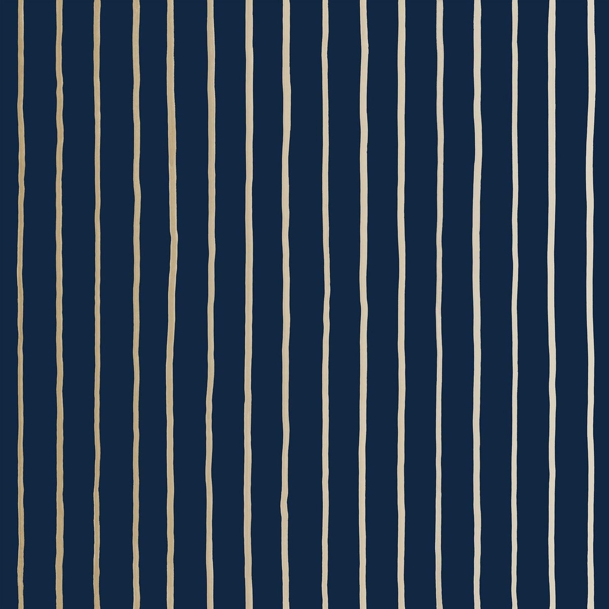 Cole & Son College Stripe Tapete – Ink (110/7037), Musteransicht