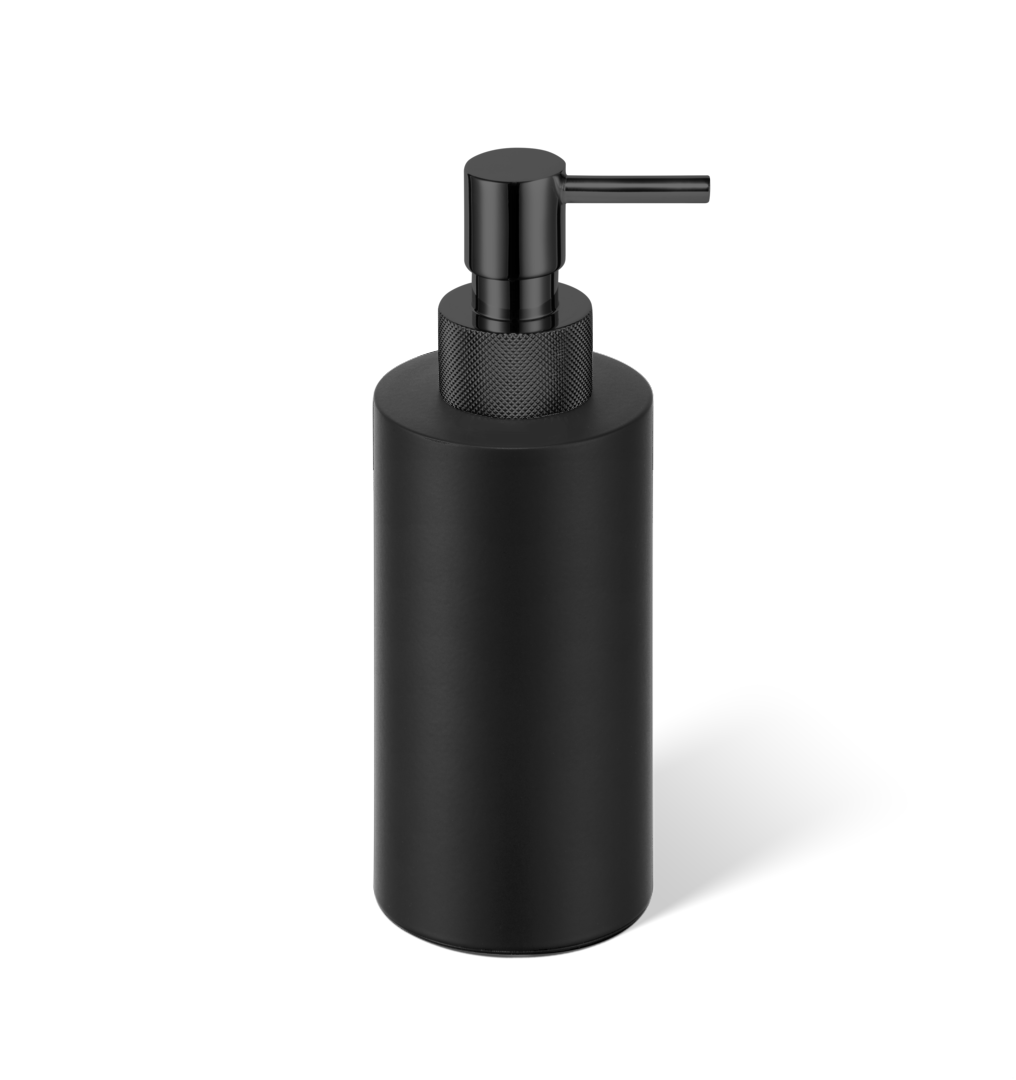 Decor Walther - CLUB SSP 3 Seifenspender – Schwarz matt / Schwarz matt – 0853763