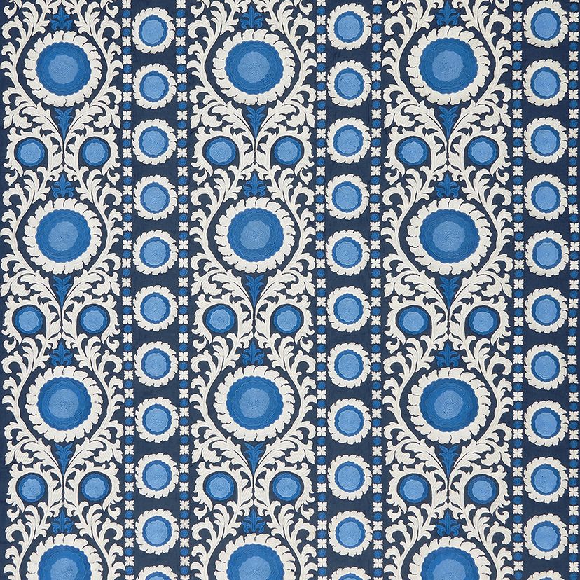 Osborne & Little Samrina – Stoff – F7895-02 – Indigo
