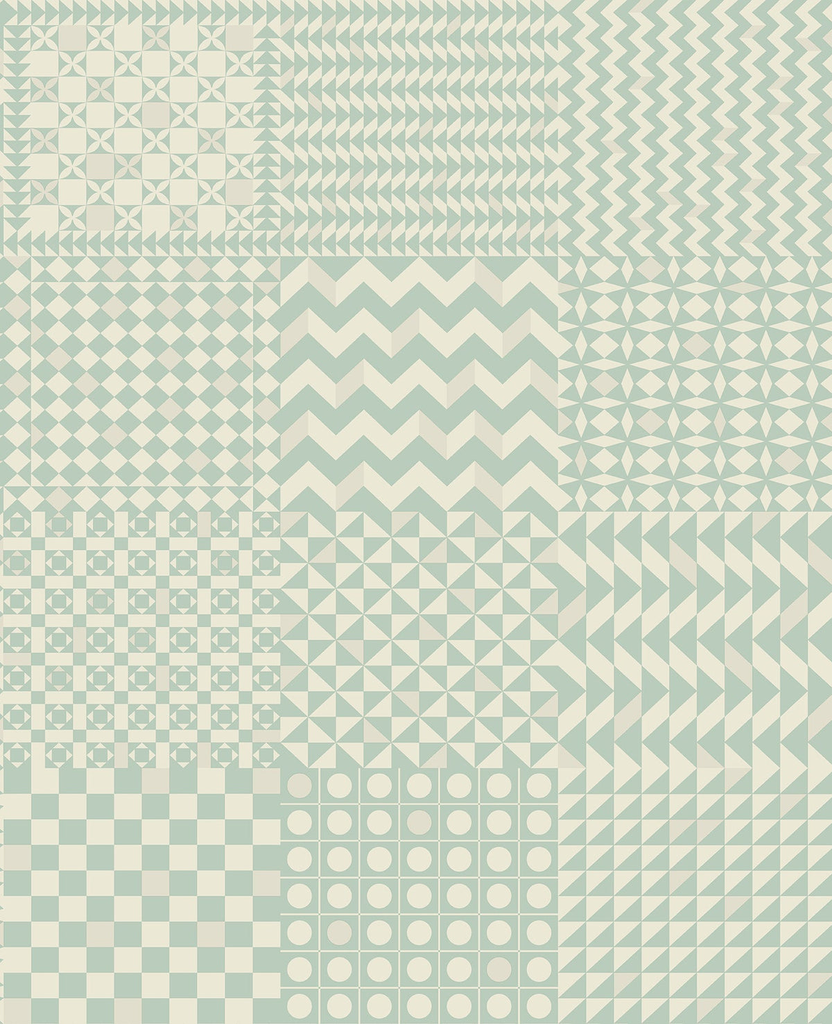 Cole & Son Fornasetti Geometrico Pastel – Tapete