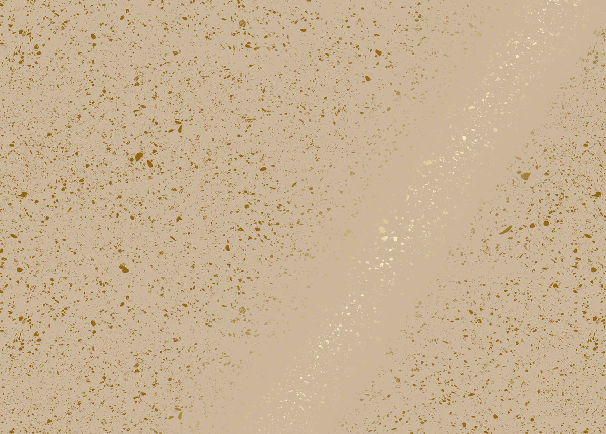KEK Amsterdam Terrazzo Gold Sand – Tapetenmotiv