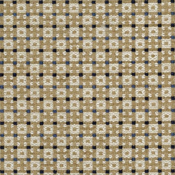 Nina Campbell Chiddingstone – Stoff – NCF4523-01 – Beige / Blue