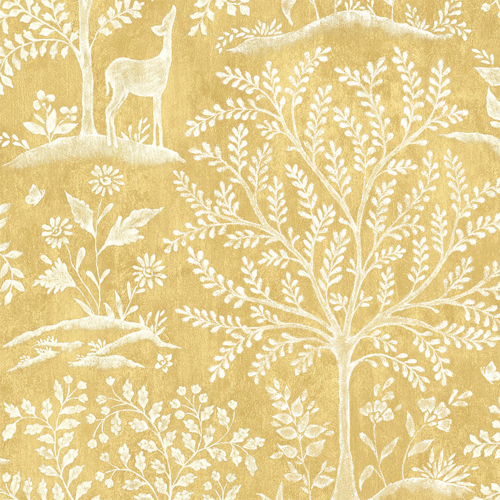Nina Campbell Forêt Tapete – Originalmuster NCW4490-01