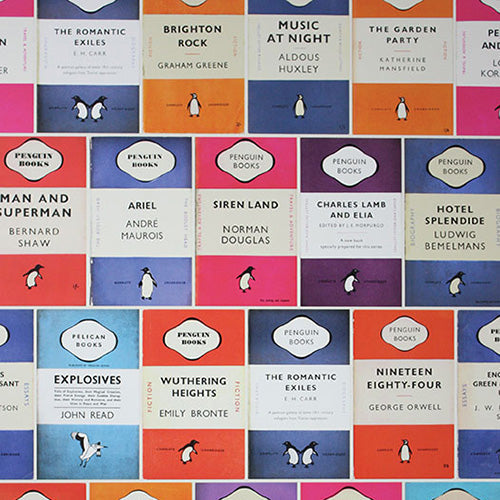 Osborne & Little Tapete Penguin Library – W6498-01