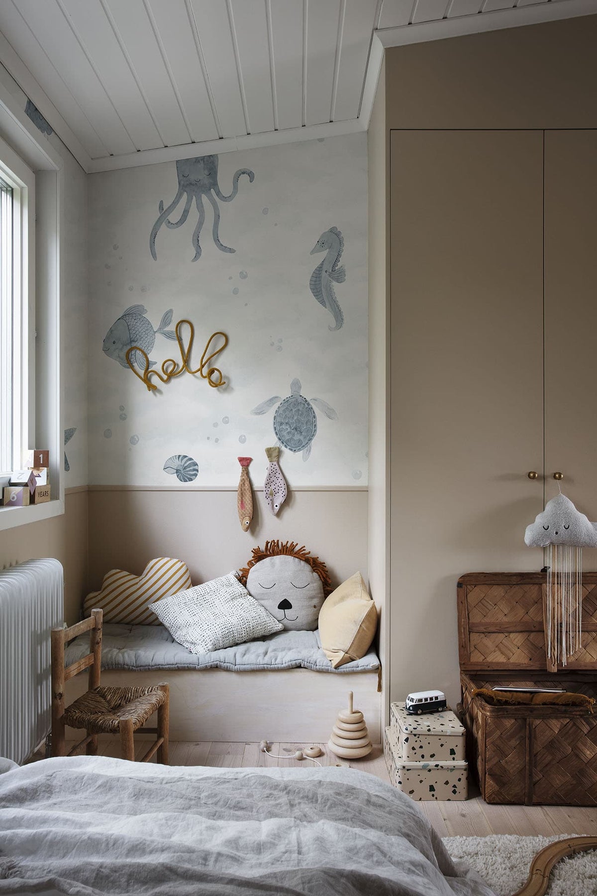 Sandberg Alice Ocean Blue 652-36 – Raumansicht