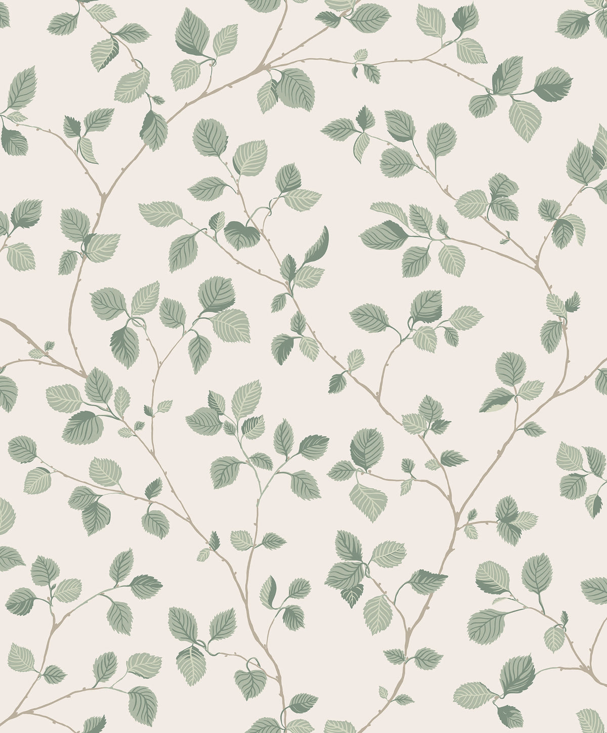 Sandberg Bokskog Garden Green S10322 – Tapetenmuster