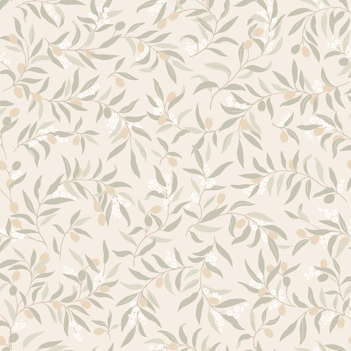 Sandberg Olivia Sage Green S10679 – Tapetenmuster