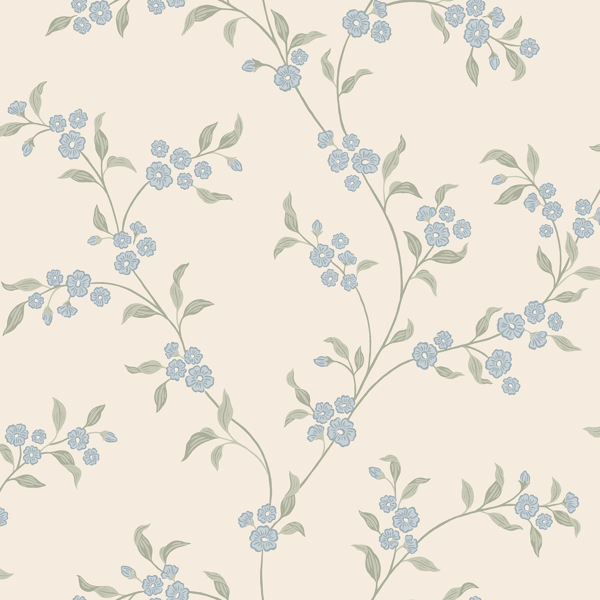 Sandberg Smilli Misty Blue S10775 – Tapetenmuster