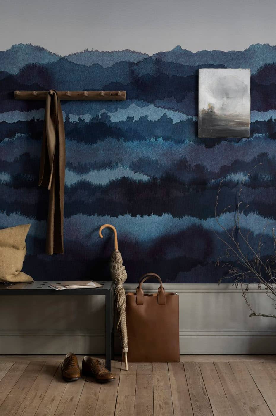 Sandberg Midnatt Dark Blue 637-04 – Raumansicht