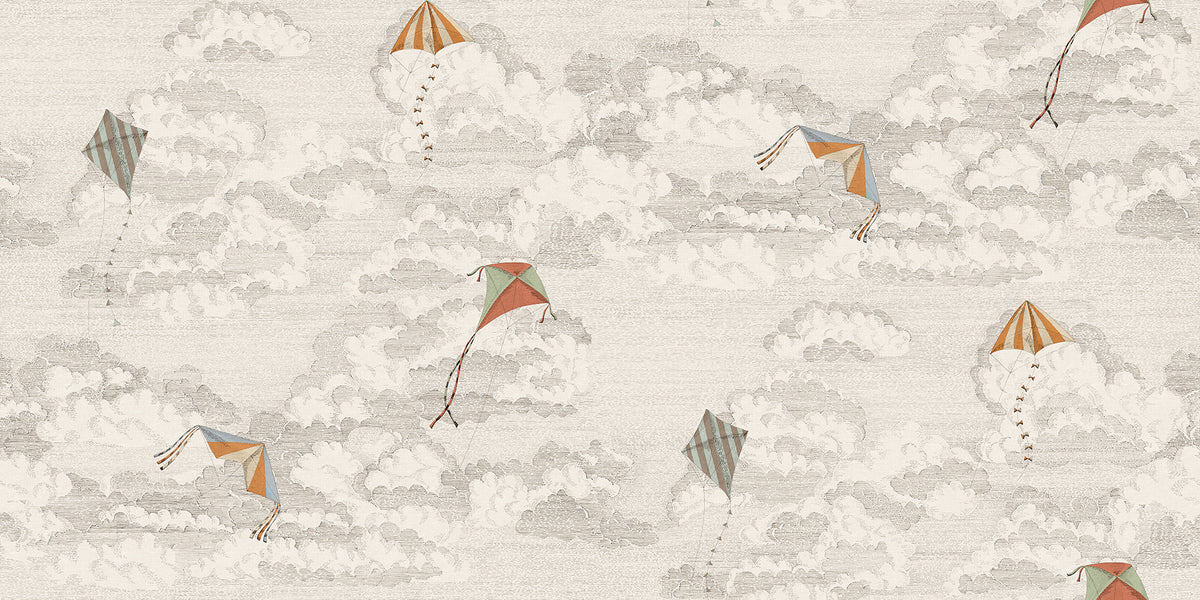 Sandberg Fototapete Bonnie and Kites S10643 – Tapetenmuster