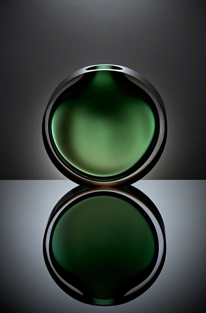 Anna Torfs - Lente Vase-Vase-Anna Torfs-smokey green-TOJU Interior