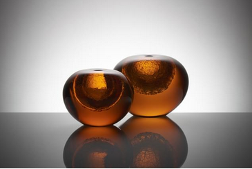 Anna Torfs - Nola Tischaccessoire Schale-Tisch Accessoires-Anna Torfs-small-Mandarine-TOJU Interior