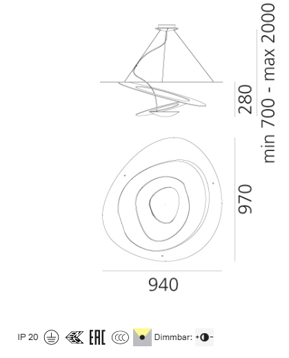 Artemide - Hängeleuchte Pirce Suspension-Leuchten-Artemide-TOJU Interior