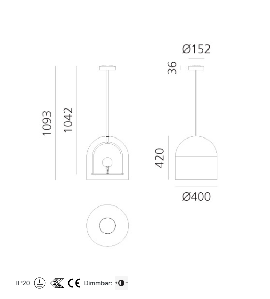 Artemide - Hängeleuchte Yanzi-Leuchten-Artemide-TOJU Interior
