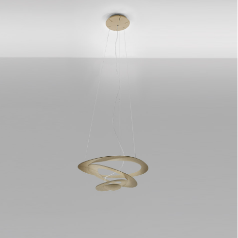 Artemide - Pirce Micro Suspension LED-Leuchten-Artemide-Pirce Micro Suspension LED - 3000K - Gold-TOJU Interior