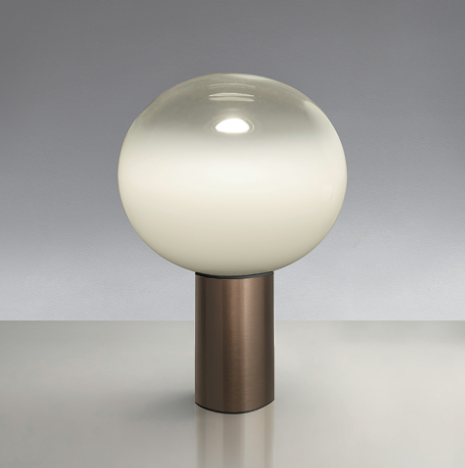 Artemide - Tischleuchte Laguna-Leuchten-Artemide-16 cm - Satin Bronze-TOJU Interior