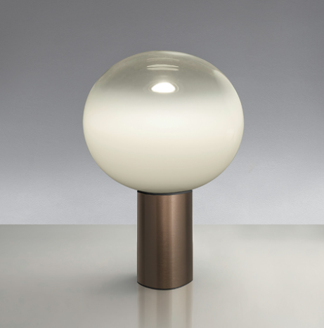 Artemide - Tischleuchte Laguna-Leuchten-Artemide-26 cm - Satin Bronze-TOJU Interior