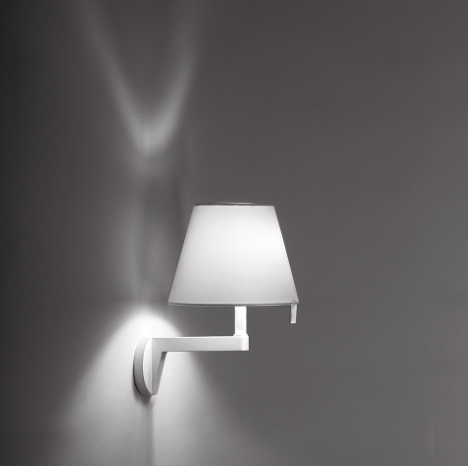 Artemide - Wandleuchte Melampo-Leuchten-Artemide-Grau-Mit Ein/Aus-Schalter-TOJU Interior