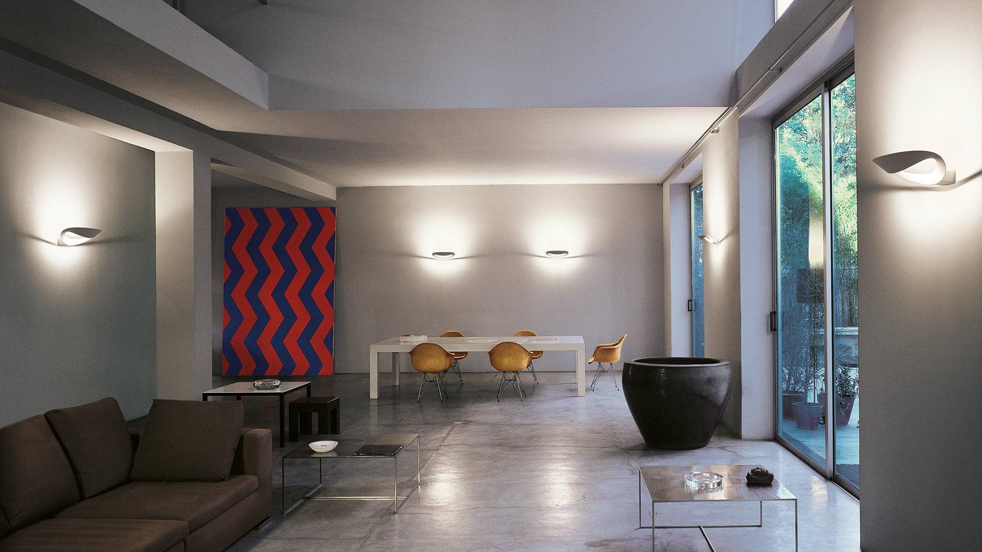 Artemide - Wandleuchte Mesmeri weiß-Leuchten-Artemide-TOJU Interior
