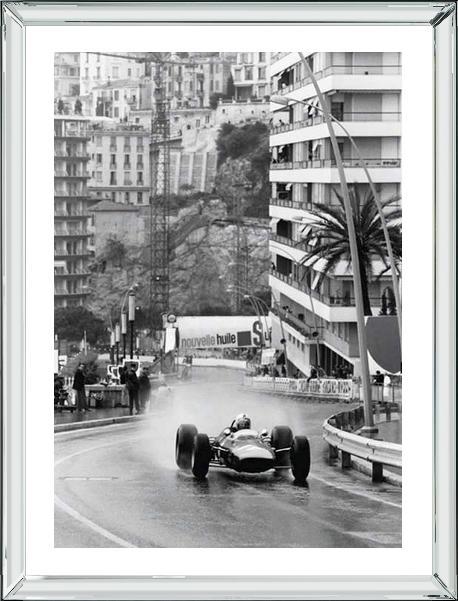 Brookpace Fine Art - MONACO GRAND PRIX-Wandbild-Brookpace Lascelles-Manhattan / Spiegelrahmen-TOJU Interior