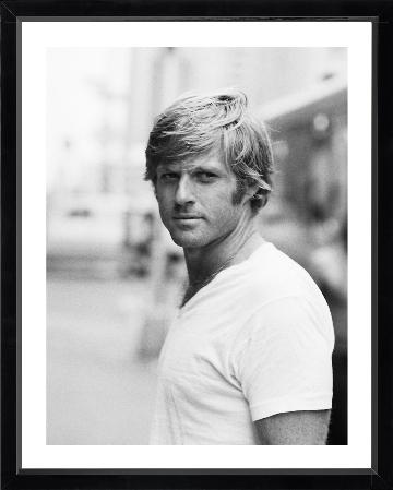 Brookpace Fine Art - Robert Redford-Wandbild-Brookpace Lascelles-Studio / Lackrahmen schwarz-TOJU Interior
